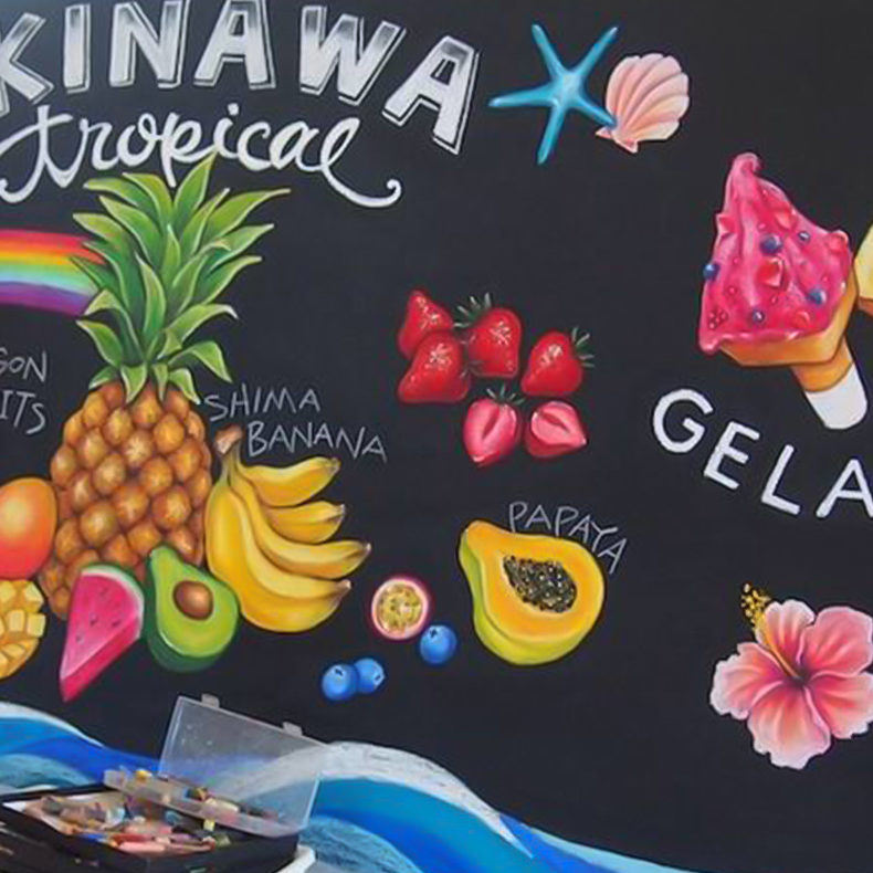 オリジナルチョークアート作品 | KANAE CHALK ART.